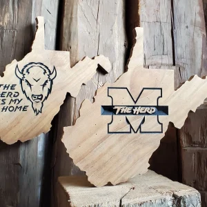 Marshall State Outline Pride Plaques