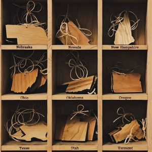 Home State Outline Ornaments