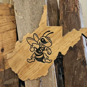 WVSU State Outline Plaques