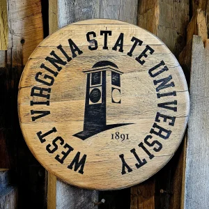 WVSU Bourbon Barrel Lid