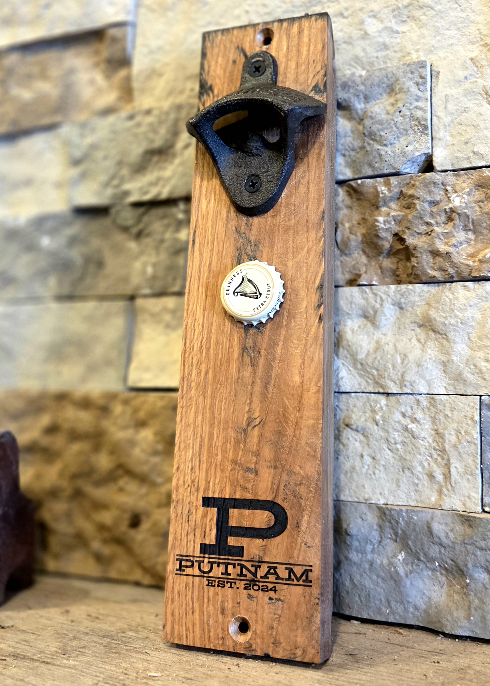 Barrel Stave Bottle Opener - Image 2
