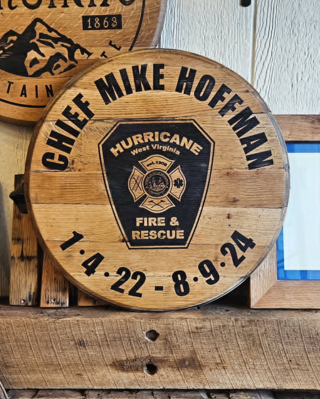 Customizable Bourbon Barrel Lids - Image 6